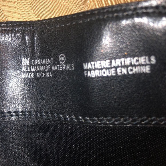 Aerosols boots. Black heels. Silver buckle detail. - Picture 3 of 10